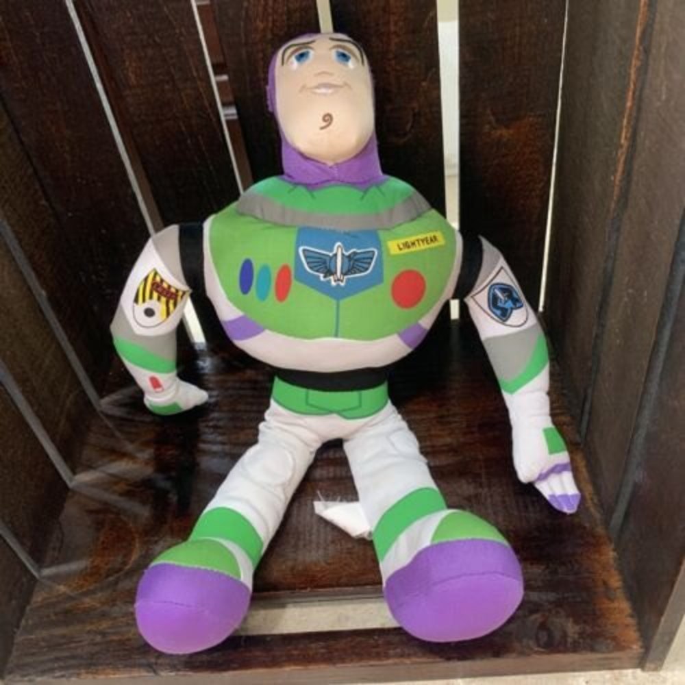Disney Store Toy Story Buzz Lightyear Plush Doll Stuffed Pixar 15"